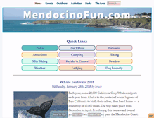 Tablet Screenshot of mendocinofun.com